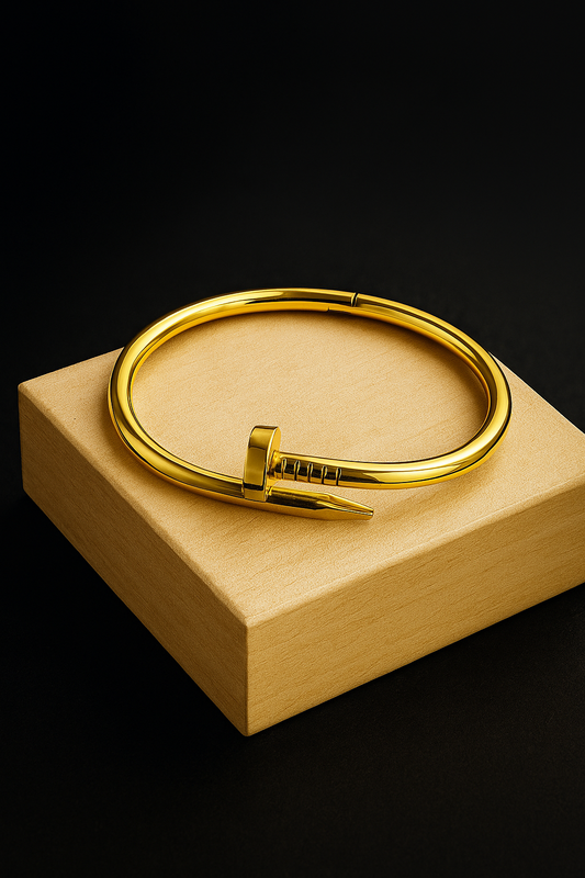 Stainless Steel Nail Bangle