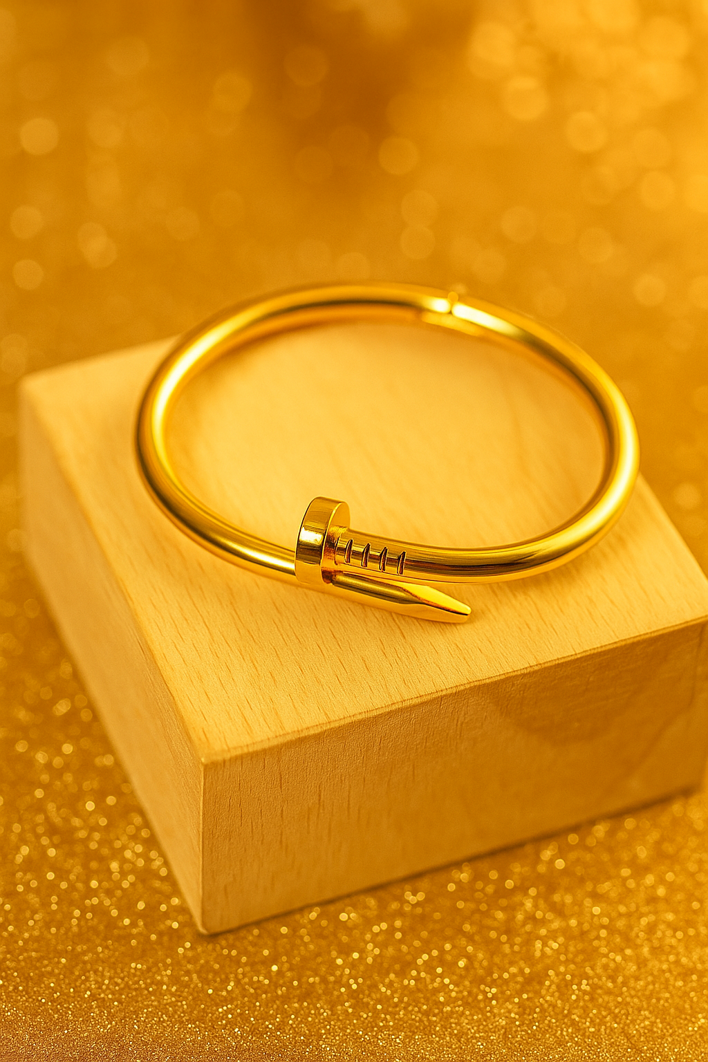 Stainless Steel Nail Bangle